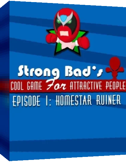 Strong Bad's Cool Game for Attractive People - Episode 1 - Homestar Ruiner — box-3D (EU)