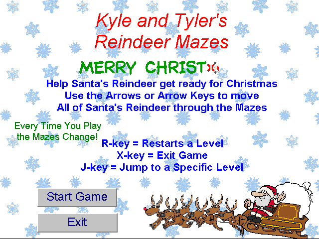 Reindeer Mazes — sstitle (WOR)