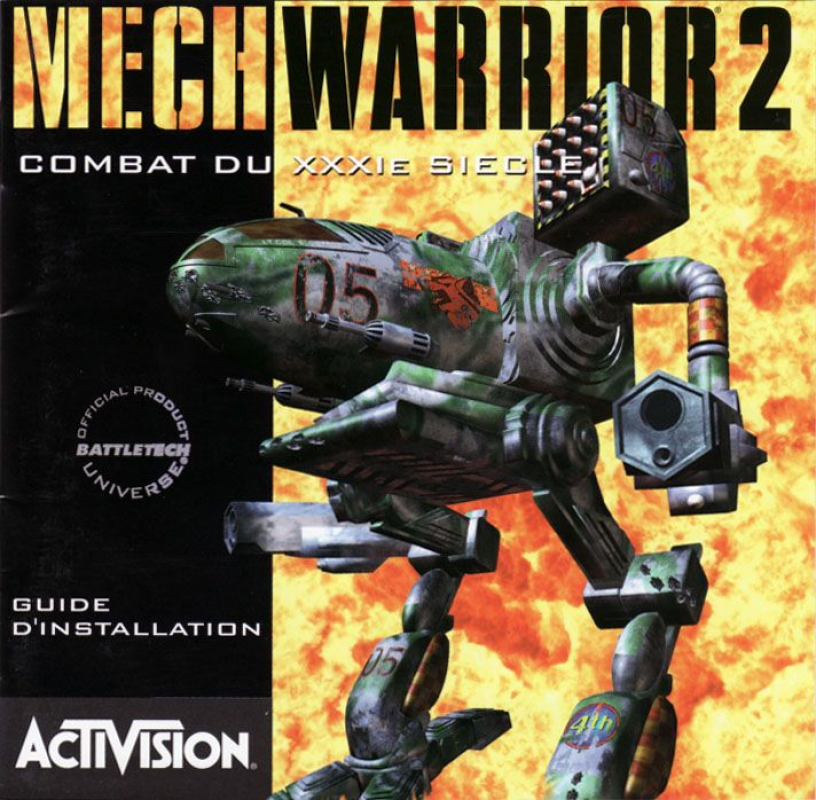 MechWarrior 2: 31st Century Combat — box-2D (CUS)