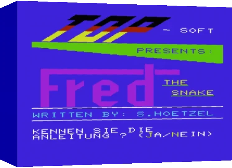 Fred The Snake — box-3D (WOR)