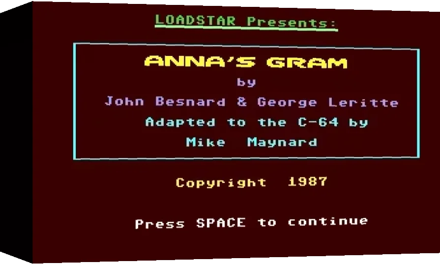 Anna's Gram — box-3D (WOR)