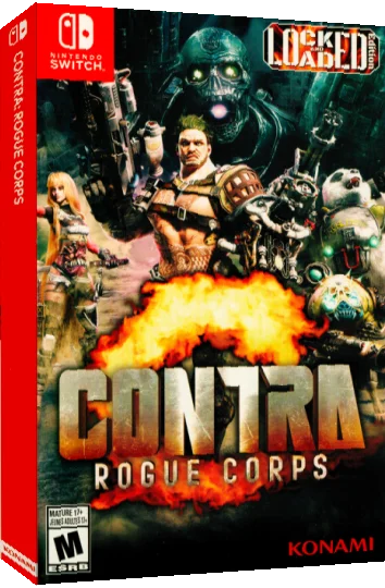 Contra - Rogue Corps — box-3D (US)