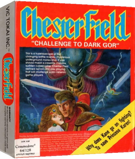 Chester Field : Challenge to Dark Gor — box-3D (US)