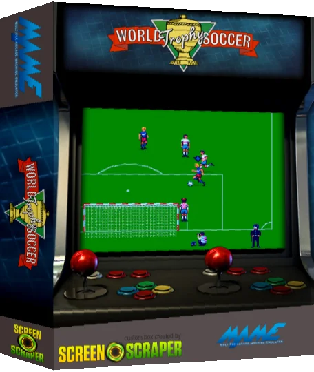 World Trophy Soccer — box-3D (SS)