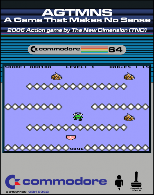 AGTMNS - A Game That Makes No Sense box art