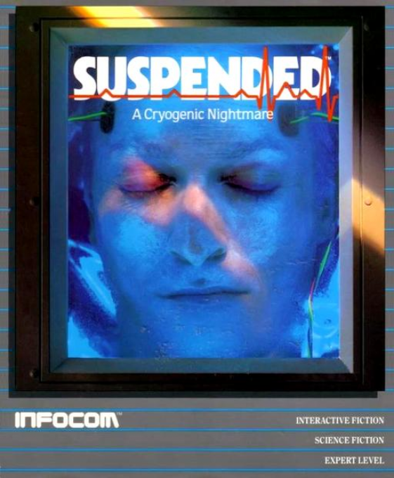 Suspended box art