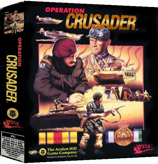 Operation Crusader — box-3D (US)