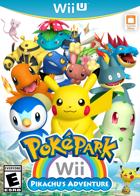 Pokepark Wii - Pikachu's Adventure box art