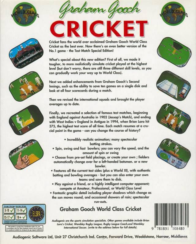 Graham Gooch World Class Cricket Test Match Special Edition — box-2D-back (WOR)