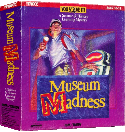 Museum Madness — box-3D (US)