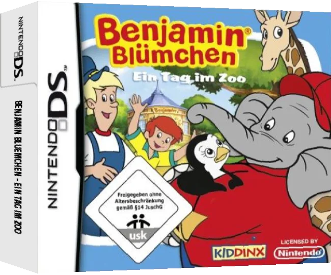 Benjamin Bluemchen - Ein Tag im Zoo — box-3D (DE)