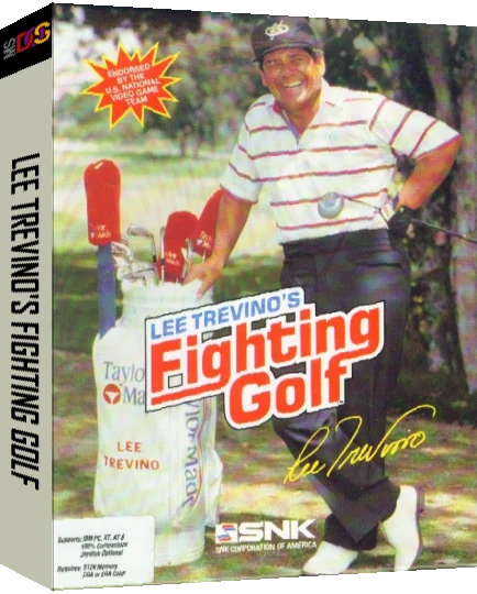 Lee Trevino's Fighting Golf — box-3D (US)