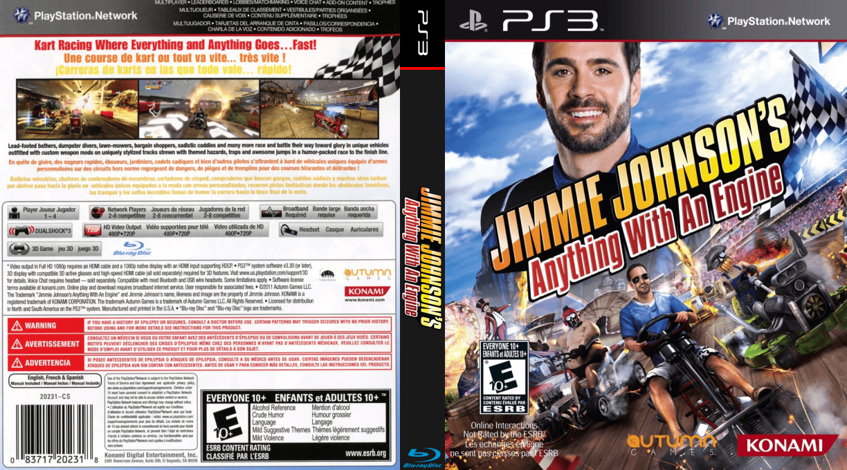Jimmie Johnson's Anything with an Engine — box-texture (US)