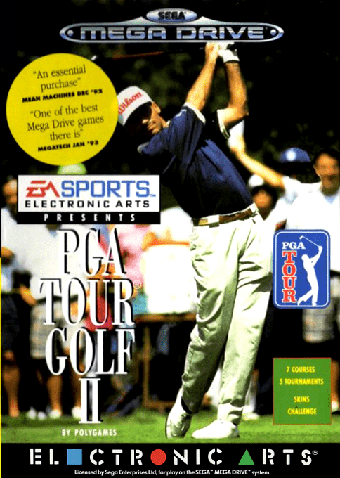 Pga Tour Golf 2 — box-2D (EU)