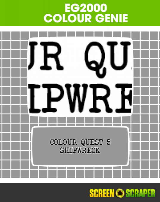 Colour Quest 5 - Shipwreck — box-2D (SS)