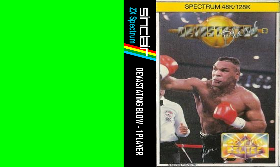 Devastating Blow - 1 Player — box-texture (WOR)