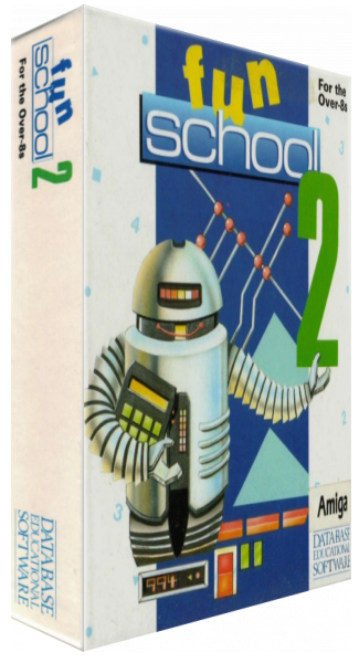 Fun School 2 - For the Over-8s — box-3D (EU)