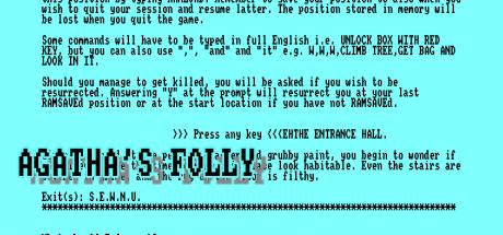 Agatha's Folly — steamgrid