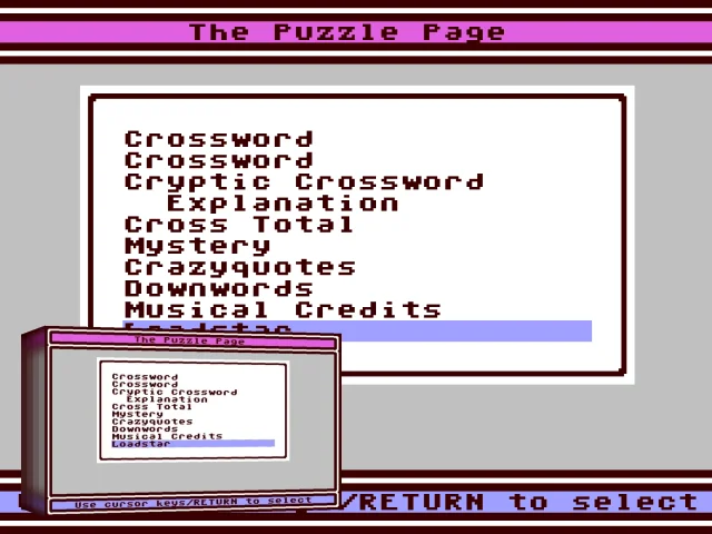 The Puzzle Page #082 — mixrbv2 (WOR)