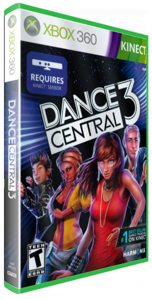 Dance Central 3 — box-3D (US)