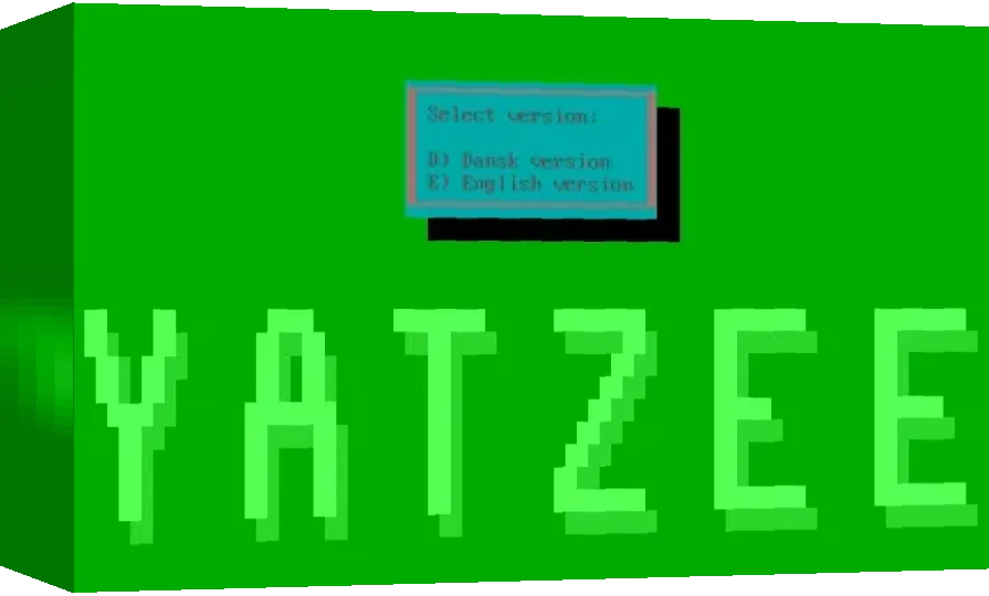 Yatzee — box-3D (WOR)