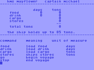 Voyage of the Mayflower — ss (WOR)