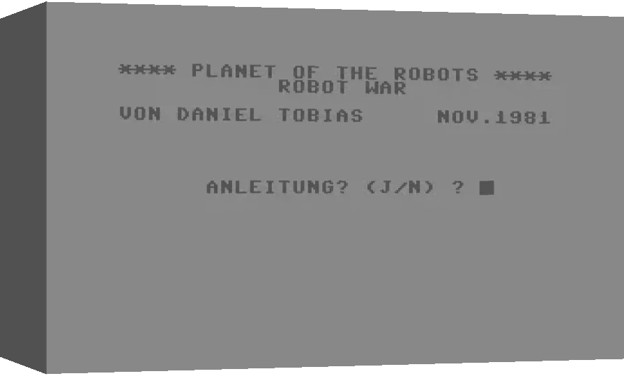 Planet of the Robots : Robot War — box-3D (WOR)