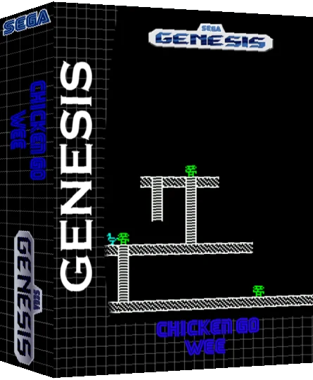 Chicken Go Wee! — box-3D (SS)