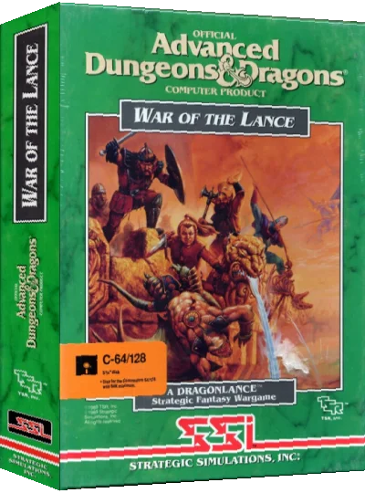 War of the Lance — box-3D (US)