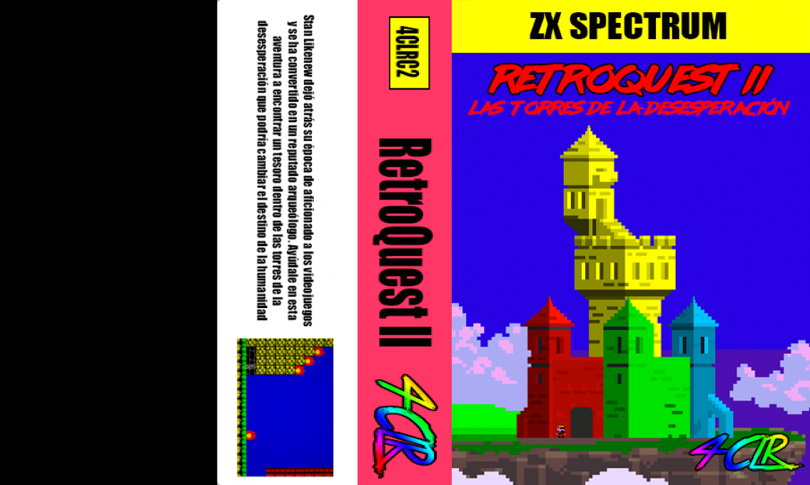 RetroQuest II : Las Torres de la Desesperación — box-texture (EU)