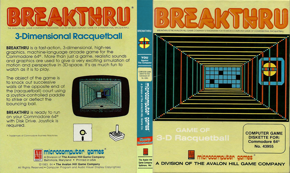 Breakthru in 3D — box-texture (US)