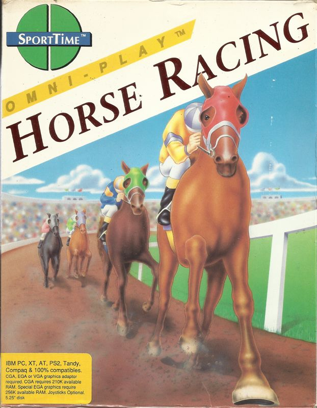 Omni-play Horse Racing box art