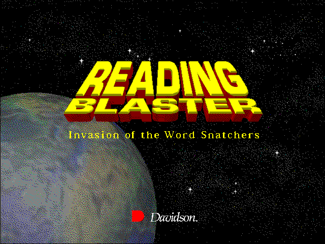 Reading Blaster: Invasion of the Word Snatchers — sstitle (WOR)