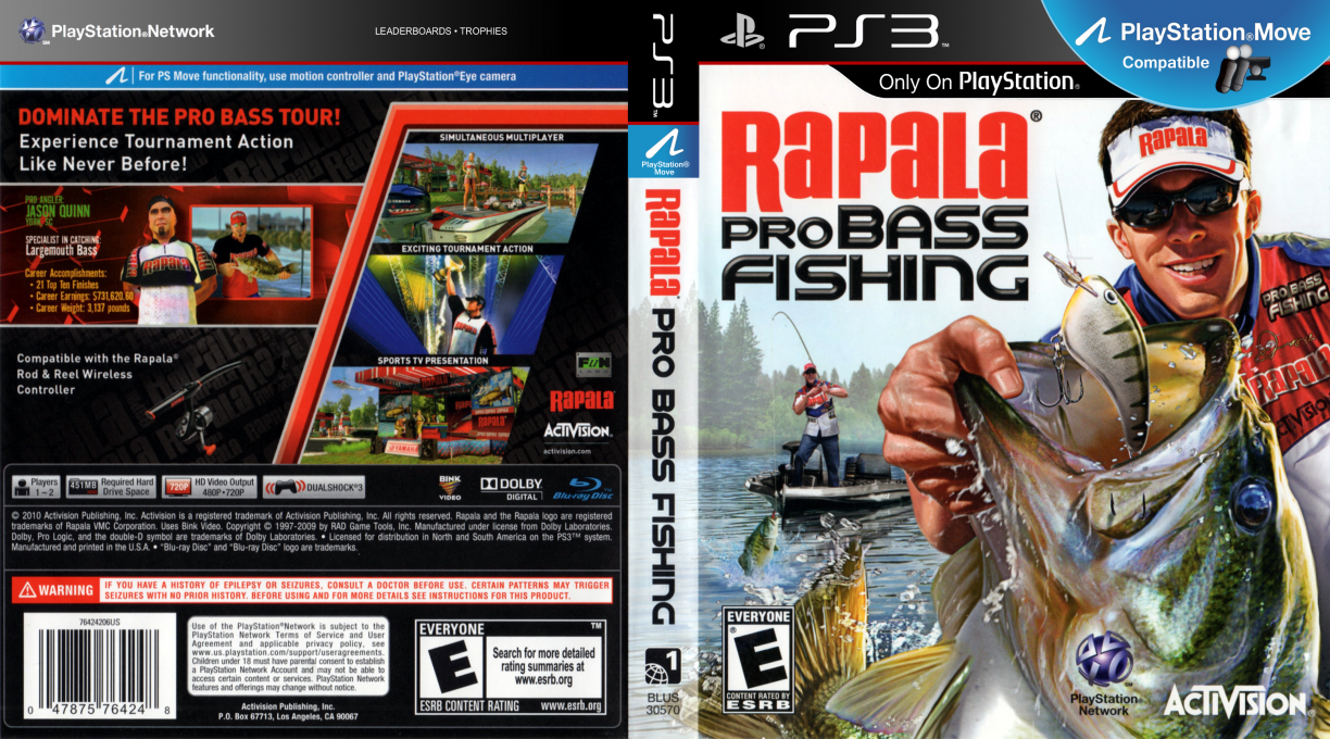 Rapala Pro Bass Fishing — box-texture (US)