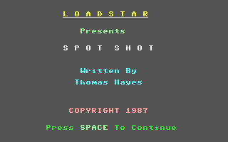 Spot Shot — sstitle (WOR)