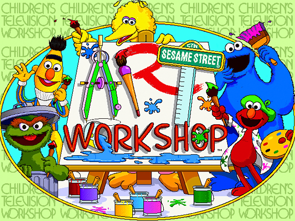 Sesame Street: Art Workshop — sstitle (US)