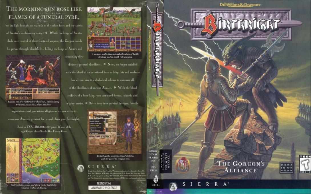 Birthright: The Gorgon's Alliance — box-texture (US)