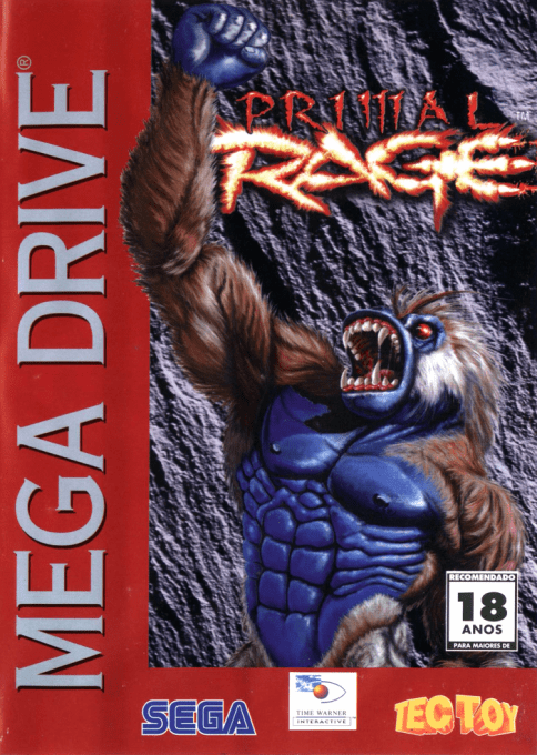 Primal Rage — box-2D (BR)