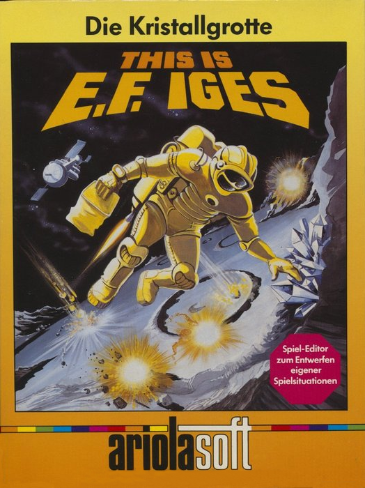 This is E.F. IGES - Interactive Game Editor System box art