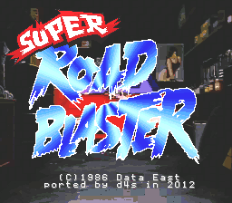 Super Road Blaster — sstitle (WOR)