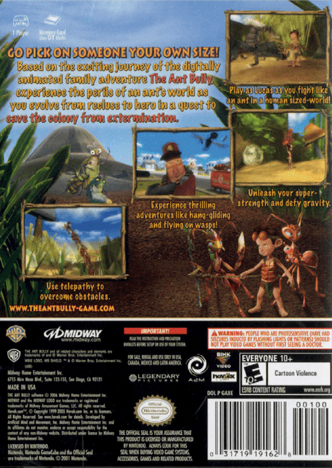 Ant Bully, The — box-2D-back (US)