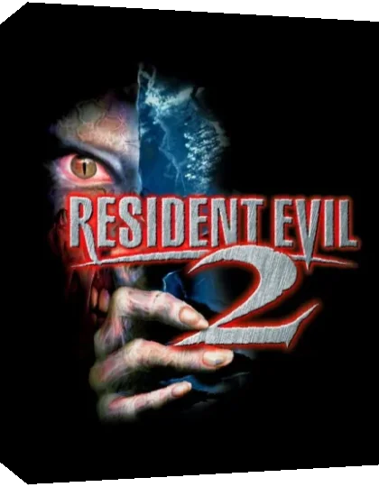 Resident Evil 2 — box-3D (US)