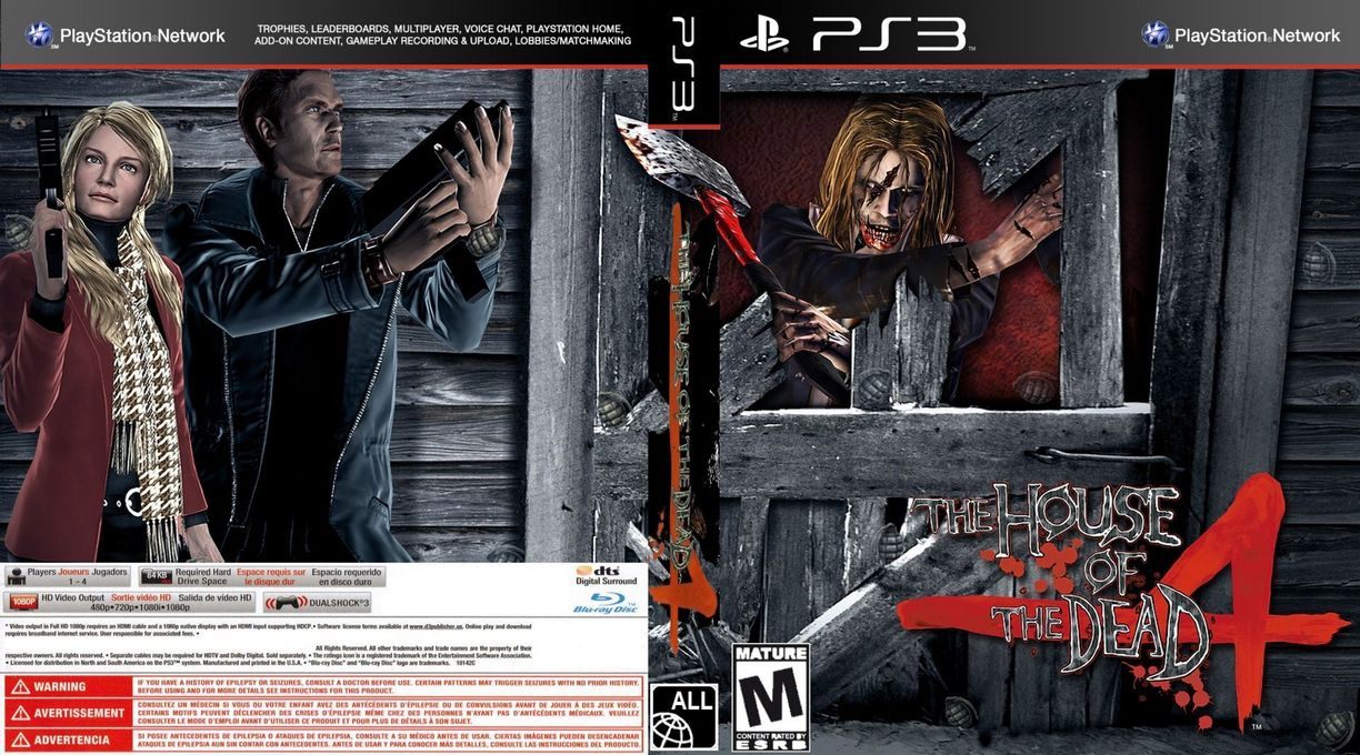House of the Dead 4, The — box-texture (US)