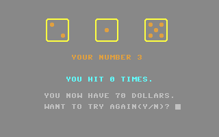 Chuck-a-luck And High-low — ss (EU)
