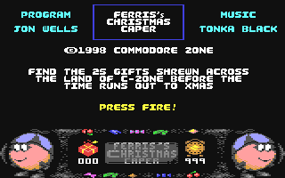 Ferris's Christmas Caper — sstitle (WOR)