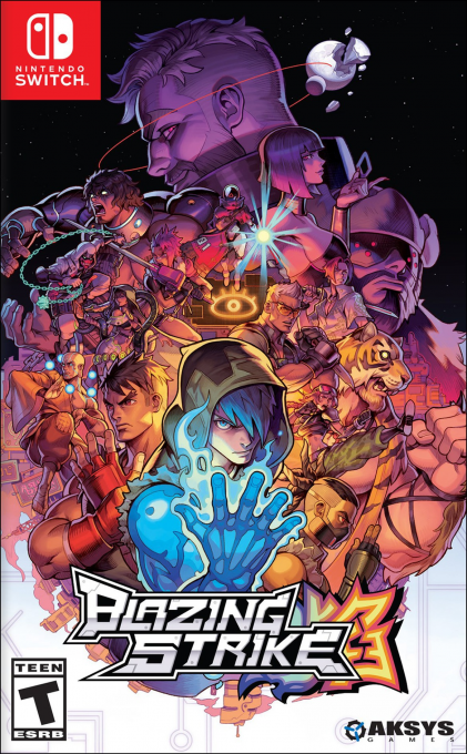 Blazing Strike box art