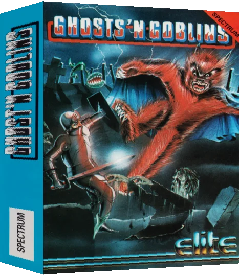 Ghosts 'n Goblins — box-3D (EU)
