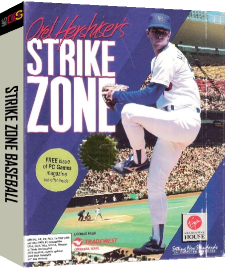 Orel Hershiser's Strike Zone — box-3D (US)