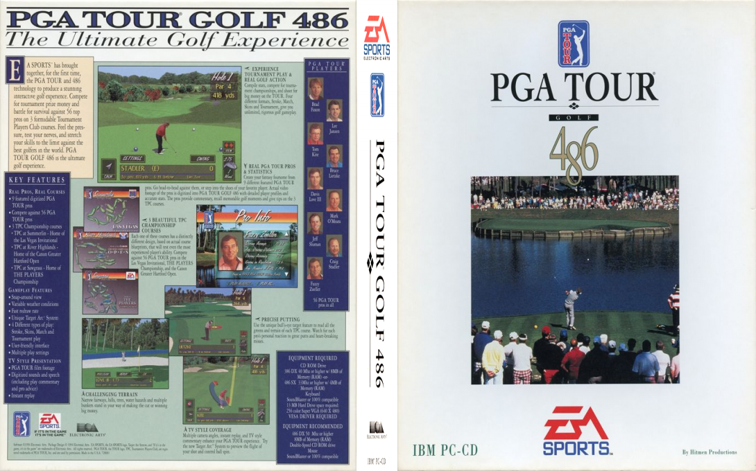 Pga Tour Golf 486 — box-texture (US)
