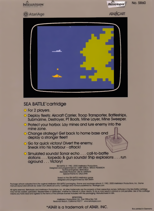 Sea Battle — box-2D-back (US)